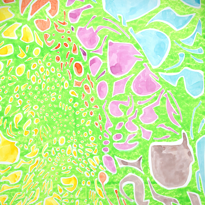 Détail
Peinture sur toile libre
Panta Rhei XXXII
Acrylique & encre sur toile libre
188X175 cm
2025