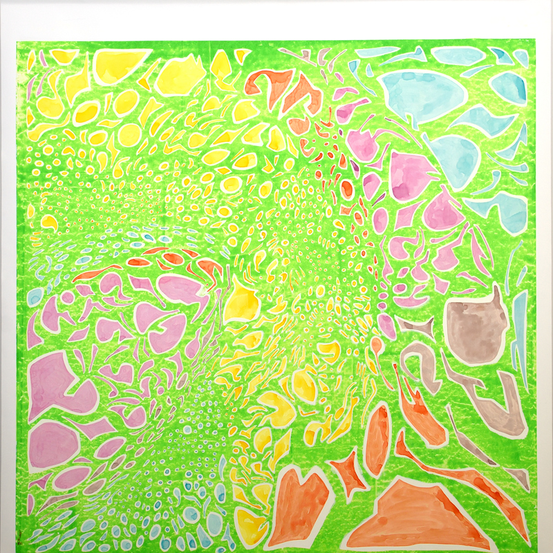 Panta Rhei XXXII
Acrylique & encre sur toile libre
188X175 cm
2025