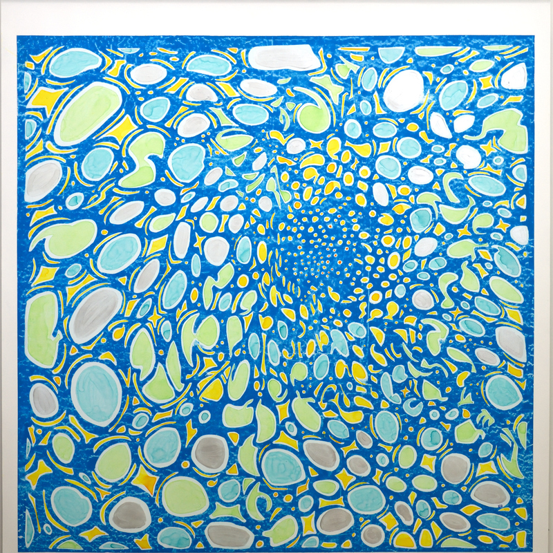 Panta Rhei XXXV
Acrylique & encre sur toile libre
188X175cm
2025