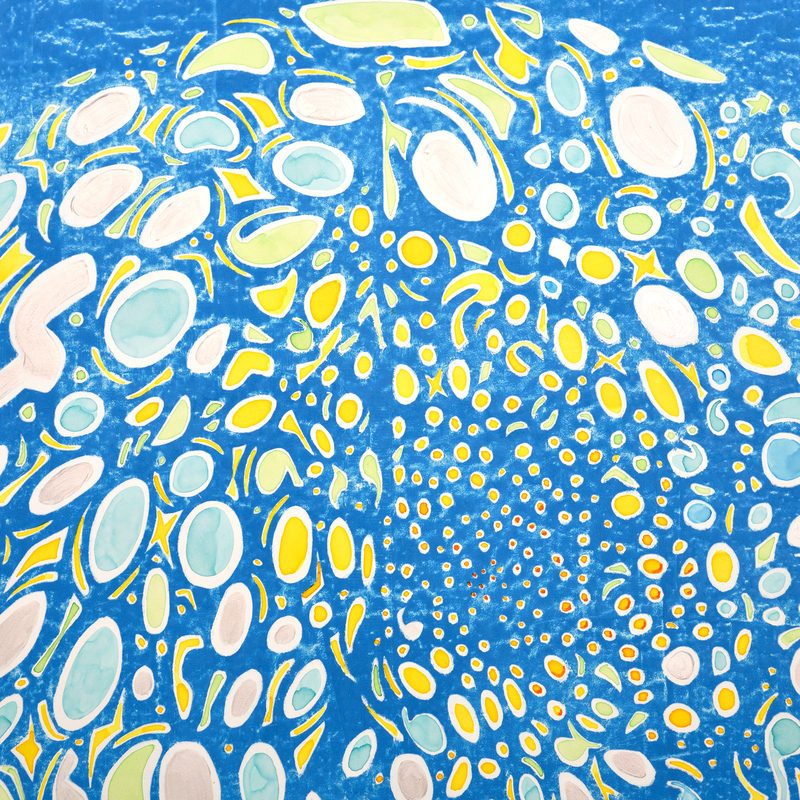 Mandala XXXVIII
Acrylique & encre sur toile libre
188X171 cm
2025