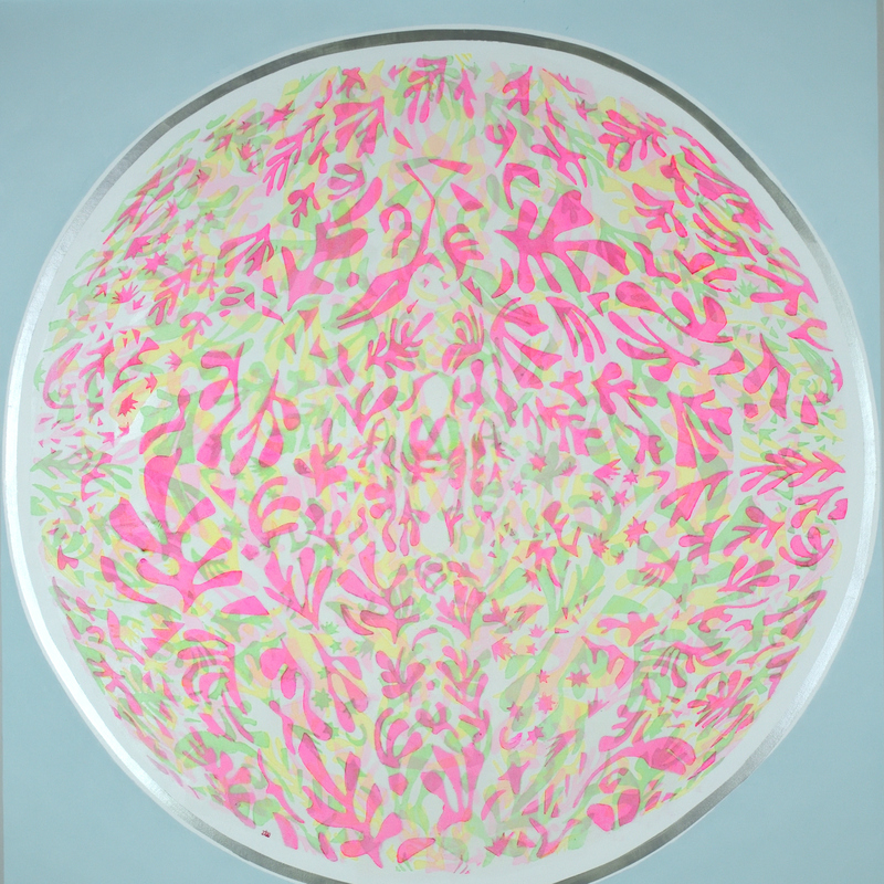 Mandala XVIII, Pianissimo
Acrylique & encre sur toile libre
165 X 145 cm
2024