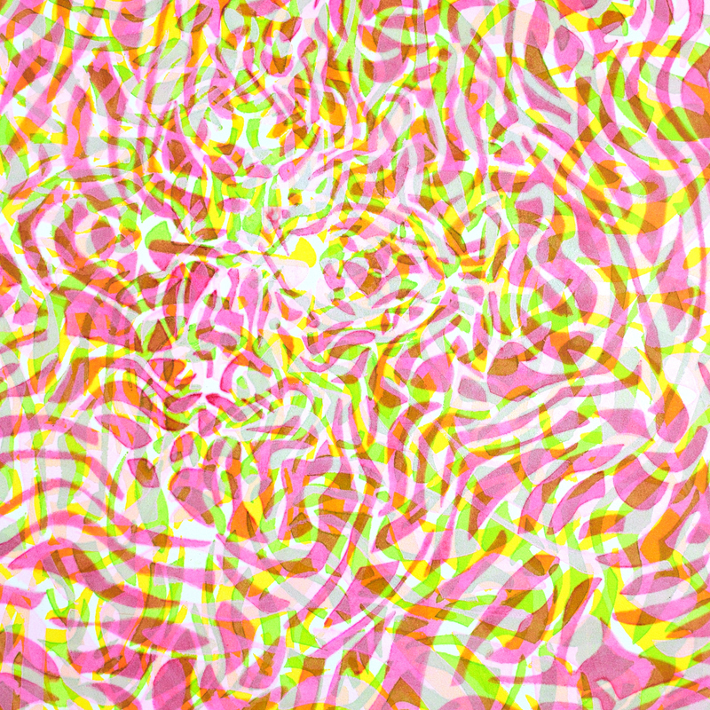 Détail.
Mandala XX, Allegro Vivace
Acrylique & encre sur toile libre
190 X 170  cm
2024