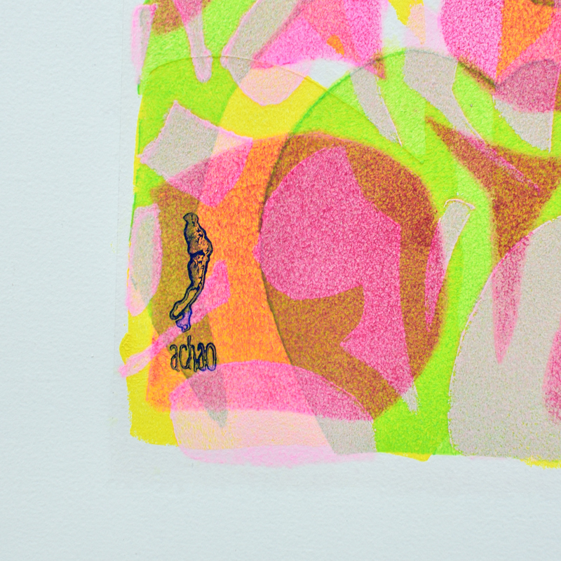 Signature
Vâhana XXXXV, Allegro Vivace
Acrylique & encre sur toile libre
194 X 59,5 cm
2024