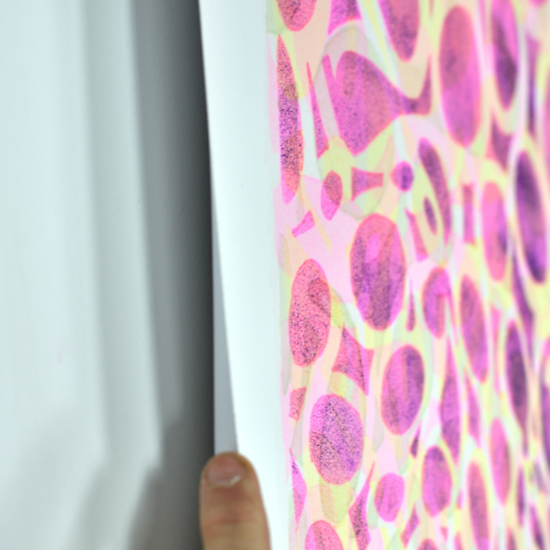 Vâhana XXXXIV, Moderato Cantabile
Acrylique & encre sur toile libre
194 X 59,5  cm
2024