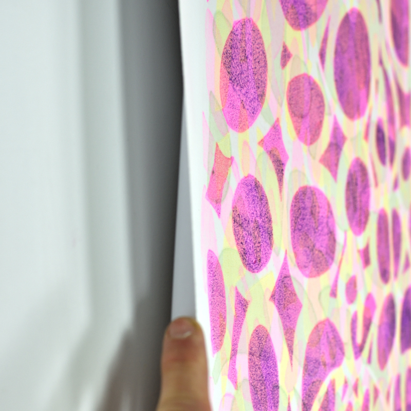 Painture sur toile libre
Vâhana XXXXI, Profondo 
Acrylique & encre sur toile libre
194 X 59,5  cm
2024