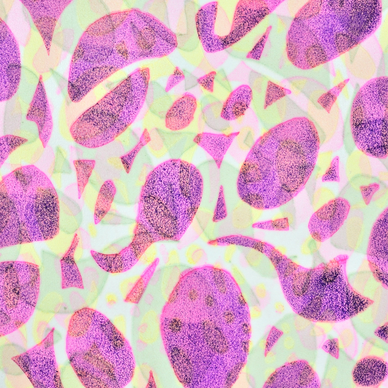 Détail
Vâhana XXXXI, Profondo 
Acrylique & encre sur toile libre
194 X 59,5  cm
2024