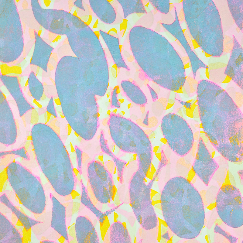 Détail
Vâhana XXXXI, Profondo 
Acrylique & encre sur toile libre
194 X 59,5  cm
2024