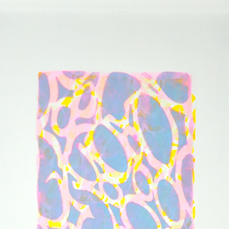 Vâhana XXXXIV, Moderato Cantabile
Acrylique & encre sur toile libre
194 X 59,5  cm
2024