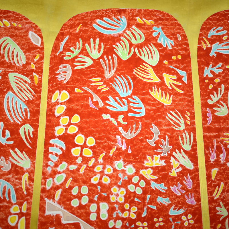 Détail
Vâhana XXXXVIII
Acrylique & Encre sur toile libre
212X190 cm
2025