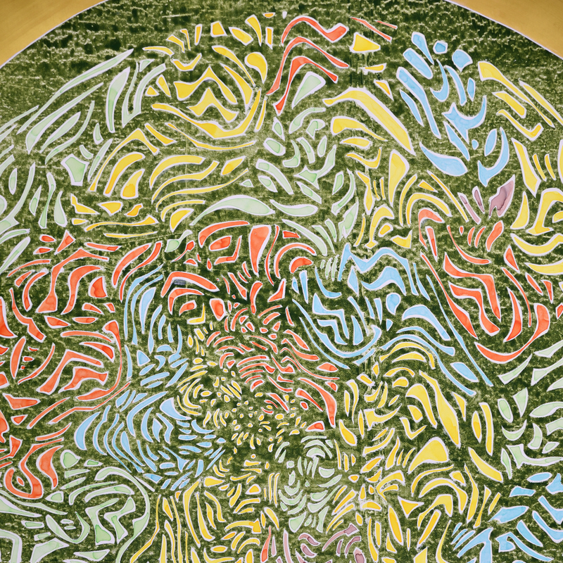 Mandala XIX, Profondo
Acrylique & encre sur toile libre
190 X 170 cm
2024