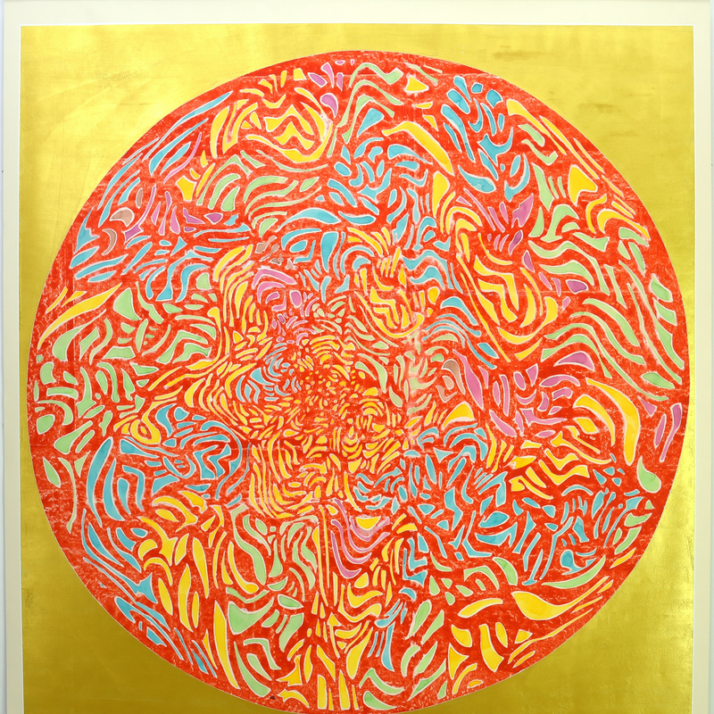 Mandala XXXVIII
Acrylique & encre sur toile libre
188X171 cm
2025
