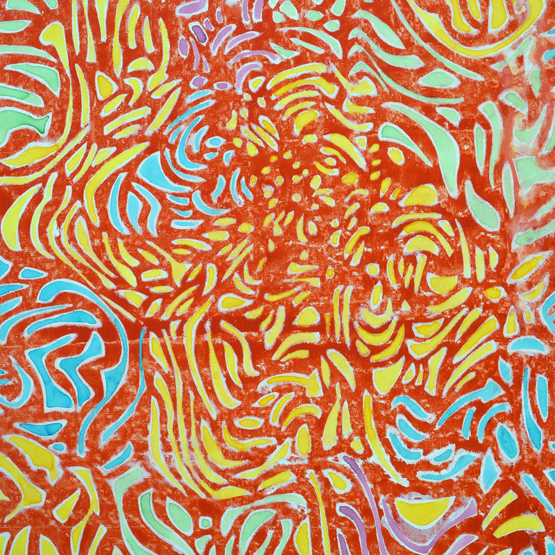 Dans l'atelier d'Achao.
Mandala XXXVIII
Acrylique & encre sur toile libre
188X171 cm
2025