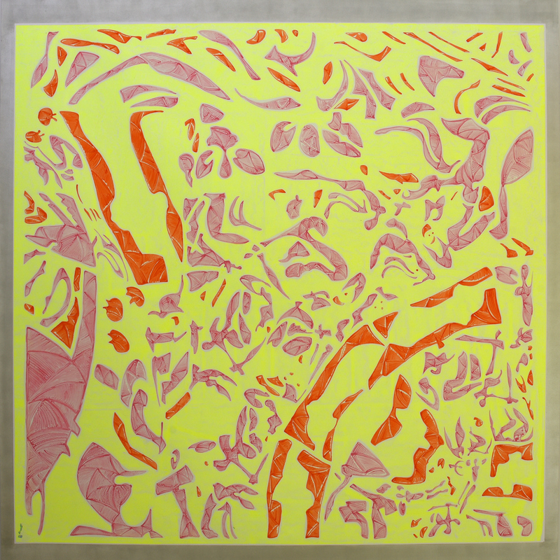 Pantha Rhei XIV, Fuocoso
Acrylique & encre sur toile libre
184 X 180 cm
2024