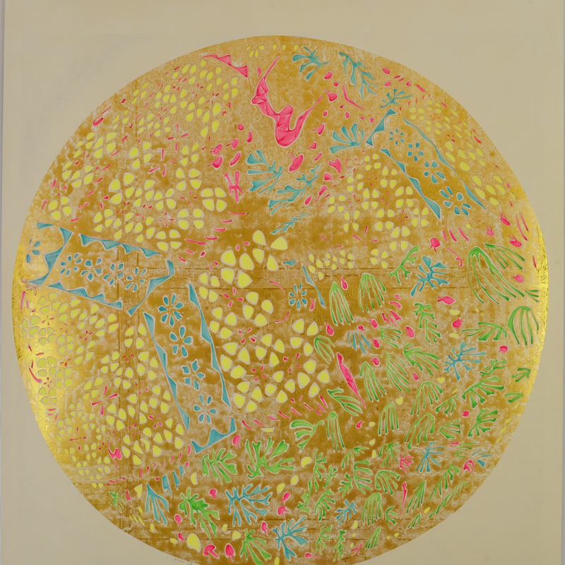 Mandala XXXVIII
Acrylique & encre sur toile libre
188X171 cm
2025